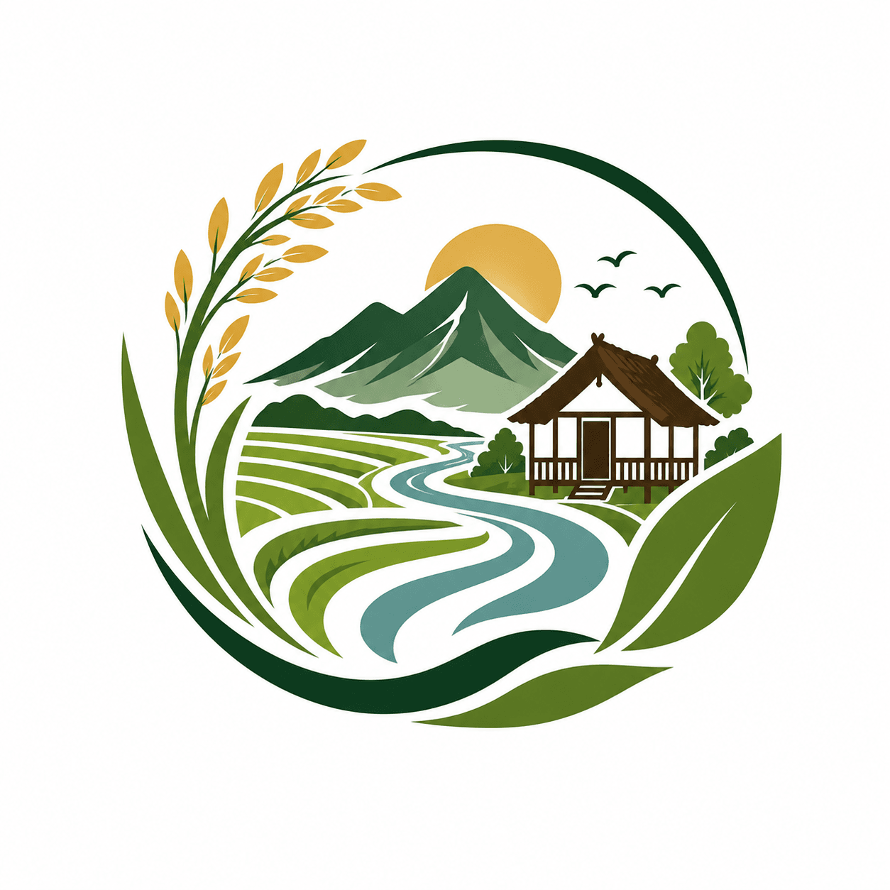 Logo Desa Lombok Kulon